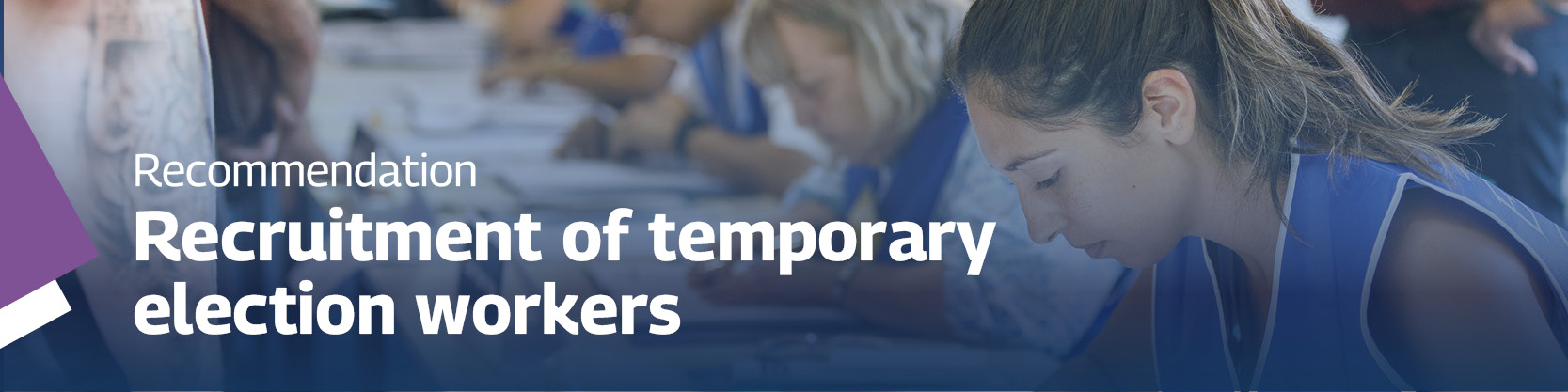 Recruitment of temporary workers recommendations